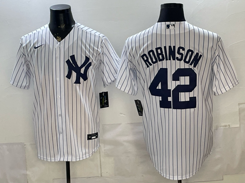 Men New York Yankees #42 Robinson white Game Nike MLB 2026 Jersey 0518011